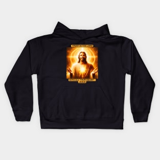 "Trust in the Lord with all your heart" - Jesus Kids Hoodie